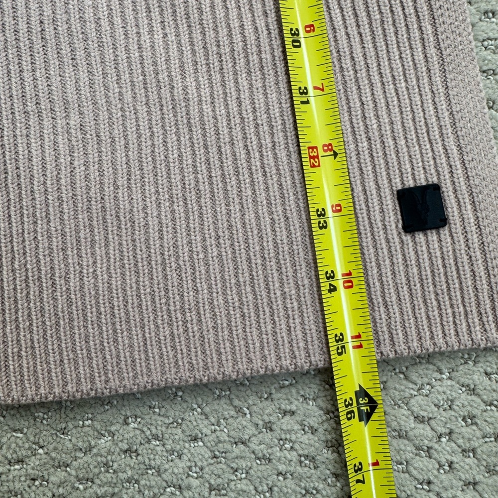 All Saints NWT Ribbed Knit Scarf - Pink - Picture 6 of 6